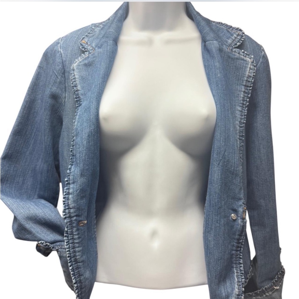 Faded Glory Jean Blazer - Picture 3 of 5
